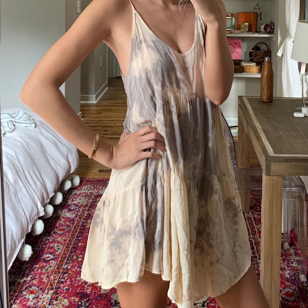 Planet Blue Tie Dye Dress